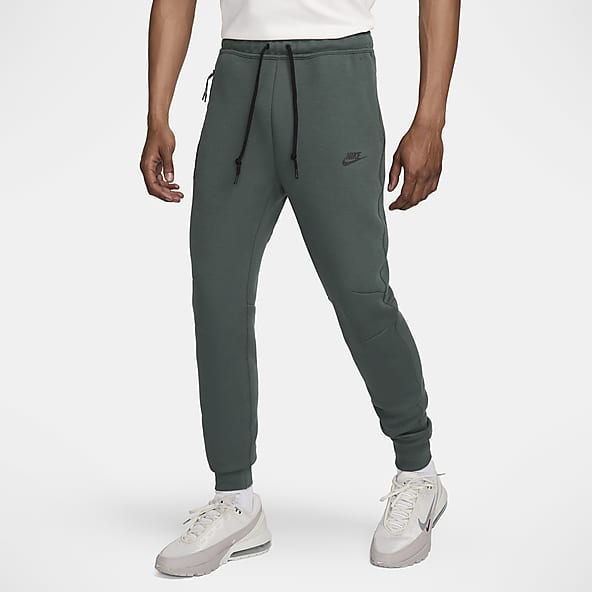 Nike tech green joggers clearance
